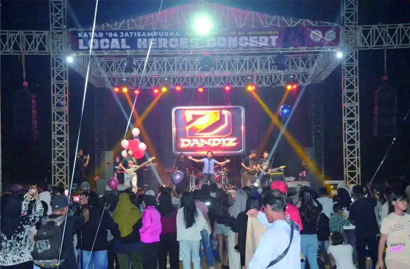 Luar Biasa! Local Hero Concert “Anti Narkoba” di Stadion Mini Jatisampurna Menyedot Ribuan Pengunjung